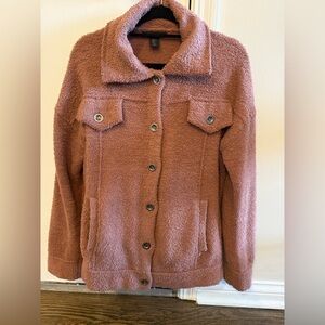 Tahari Sherpa Jacket XL
